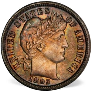 Barber Dime (1892 - 1916) - 1