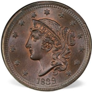 Coronet Head Cent (1816 - 1839) - 1