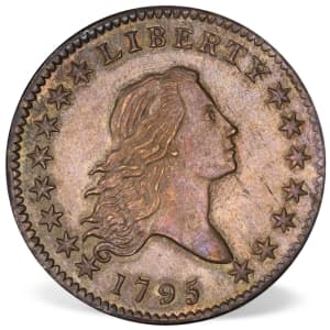 Flowing Hair Half Dollar (1794 - 1795) - 1