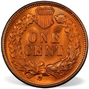 Indian Cent (1859 - 1909) - 2