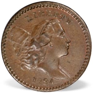 Liberty Cap Half Cent (1793 - 1797) - 1
