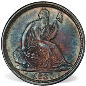 Seated Liberty Half Dime (1837-1873)
