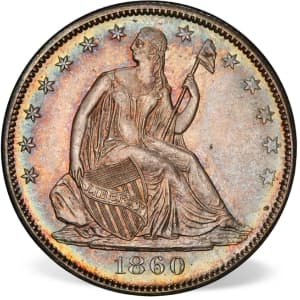 Liberty Seated Half Dollar (1839 - 1891) - 1