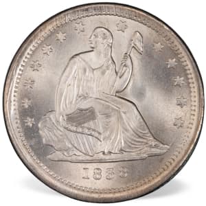 Liberty Seated Quarter (1838 - 1891)