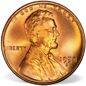 Lincoln Cent (Wheat Reverse) (1909 - 1958) - 1