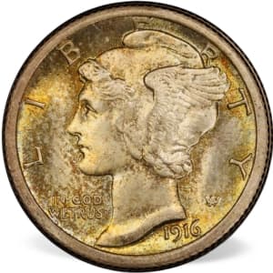 Mercury Dime (1916 - 1945) - 1