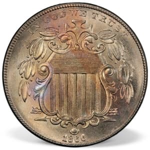 Shield Nickel (1866 - 1883) - 1