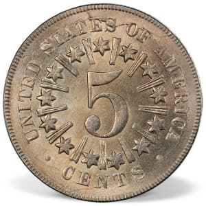 Shield Nickel (1866 - 1883) - 2