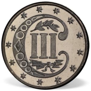 Three Cent Silver (1851 - 1873) - 1