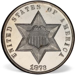 Three Cent Silver (1851 - 1873) - 2