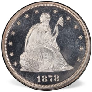 Twenty Cent Piece (1875 - 1878) - 2